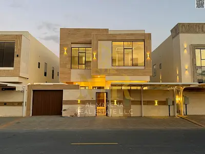 فيلا بسعر شامل رسوم الكهرباء والمياة والمكيفات على الشارع الرئيسي جاهزة للسكن في أرقي مناطق عجمان تملك حر لجميع الجنسيات بدون دفعة مقدمة. .
