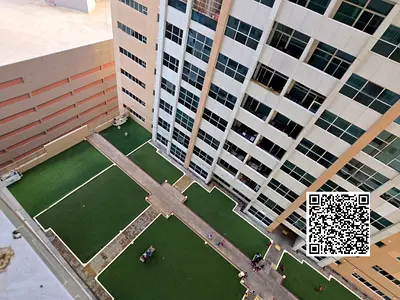 Spacious 2BHK Apartment for Yearly Rent in Ajman One Tower Garden View