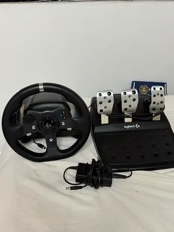 Logitech G920 steering wheel