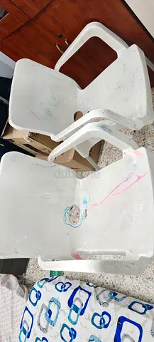 Set of Two Plastic Chairs