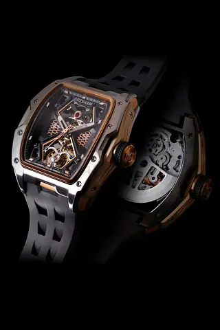 Gresham “Overload” Automatic Watch – Bold Architectural Design 🔥