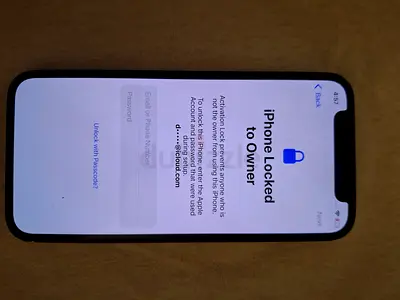 iphone 12 mini 128GB black icloud locked