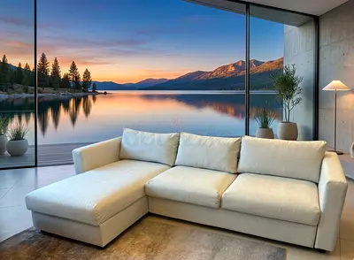 Premium Sofa Bed with pull-out mattress. Perfect for living room and guest use.