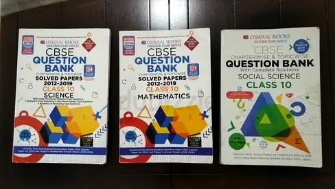 Grade 10 Oswaal Guide Books - Math, Science, Social Science