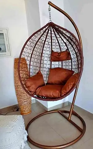Stylish Hanging Chair with Cushions