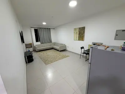 غرفة وصالة مفروشة للإيجار الشهري  كورنيش عجمان  شقة مفروشة بالكامل تاني ساكن