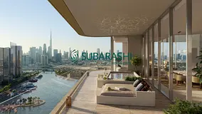 4BR Penthouse | Panoramic Canal and Burj Khalifa View