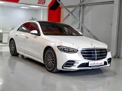 AED 3495/month | 2021 Mercedes-Benz S-Class S 500 4Matic | Chinese Specs | Ref#439028