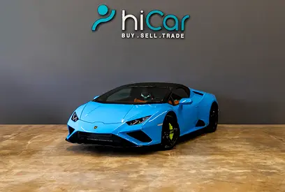 AED 19,147 P.M • 0% Downpayment • Lamborghini Huracan EVO Spyder • 1 Year Warranty