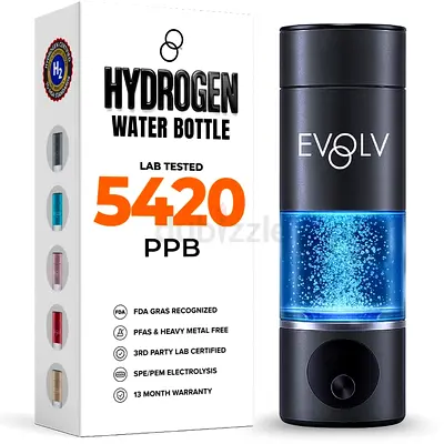 Evolv Hydrogen Water bottle