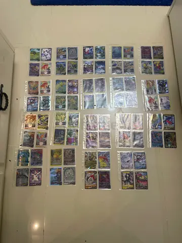 72 Pokémon cards in sleeve 51 hollow 5 single strike 4 rapid strike and 3 fusion strike
