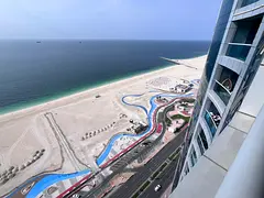 Two-bedroom apartment for annual rent in one of Ajman's most beautiful towers – (Corniche Towe