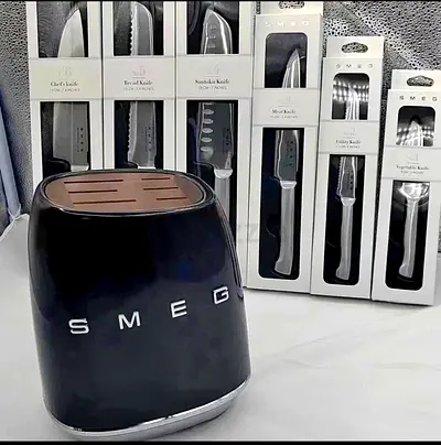 Smeg knife set brand new