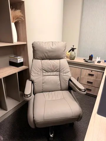 Ergonomic, reclining Office Chair in Grey