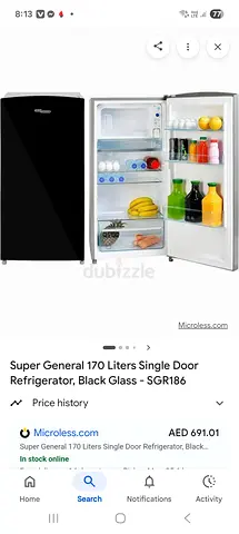 Medium size fridge