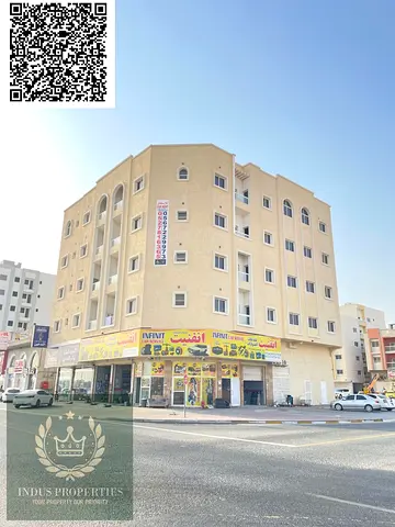 فرصة استثمارية - مبنى كامل للبيع - طابق أرضي + 4 طوابق سكني + تجاري، منطقة الجرف الصناعية 3، عجمان