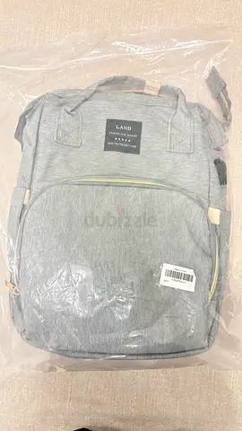 BRAND NEW DMG TECH Diaper Bag Backpack, Baby Bag with Changing Station Toy Bar