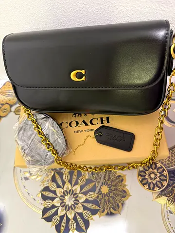 Chic Black Coach Bag