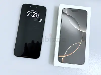 iPhone 16 pro max 256 for sale TDRA - Desert Titanium