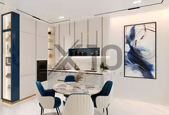 Modern 2-BR with Pool &amp; Stunning Skyscraper Views