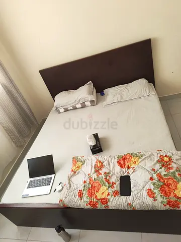 Comfortable Double Bed with Mattress