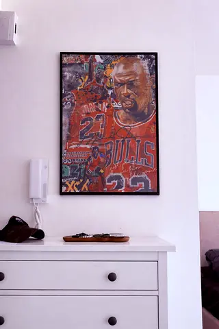 “Framed Michael Jordan Chicago Bulls Poster / Wall Art