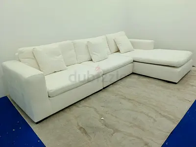 Marina home feather 🪶 filled four seater lshape Sofa