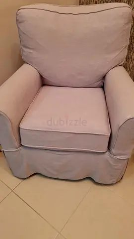 Arm chair gray color for urgent sell