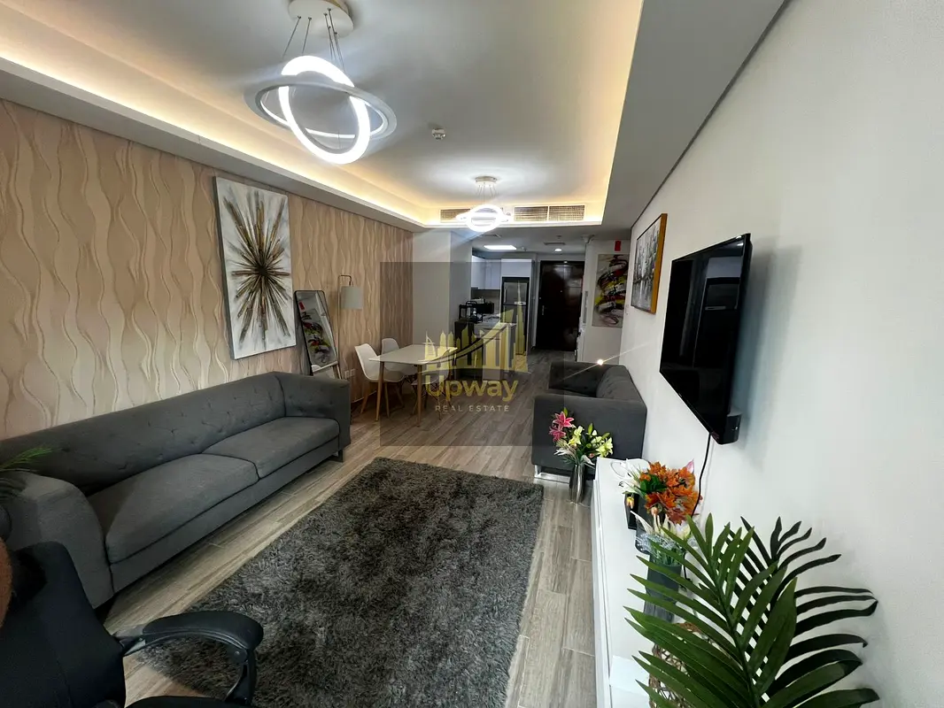 View of Modern apartment floor plan top view with two bedrooms kitchen bathroom ...