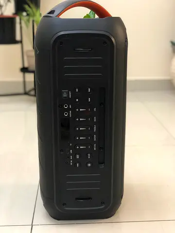 Portable Bluetooth Party Speaker with remote and rechargeable mike