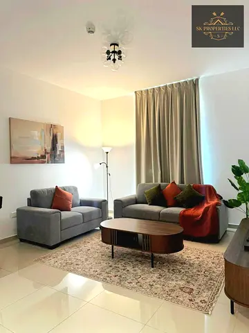 🌟 Stylish Fully Furnished 1 Bedroom Apartment | 2 Washrooms | Premium Living in Uptown Al Zahia 🌟
