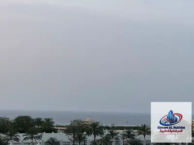 The most beautiful **two-bedroom apartment with a living room in Al Qulayaah** – **strategic location** – **balcony with a sea view** – **central air