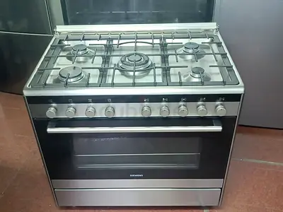 SIEMENS Brand 90cm Full Gas 5 Burner Cooker Range Size 90 X 60cm