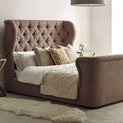 Stylish and Comfortable Upholstered Bed