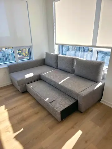 Comfortable Grey Modular Sofa bed with Storage