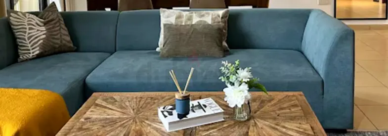 Stylish Blue Sofa