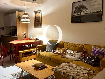 Quiet Canal View 1BR | Well Maintained |Semi Furnished