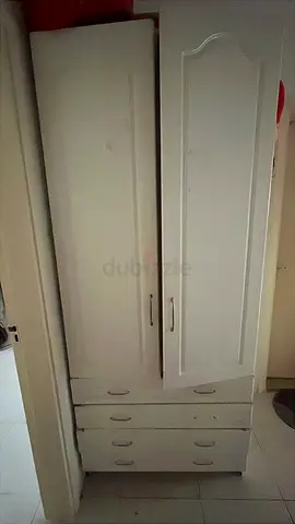 Sturdy White Storage Cabinet