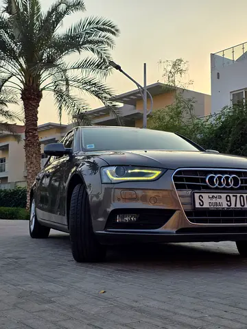 Audi A4 2015 35 TFSI - GCC Specs - No Accident - Agency Service - Excellent Condition - 129k km