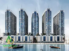 With Only A 10% Down Payment, Directly On Ajman Creek, Freehold Ownership, Luxurious And Elegant Fin