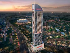 Furnished Studio | Aspirz by Danube | Downtown City &amp; Pool View