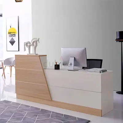 Modern Minimalist Reception Desk
