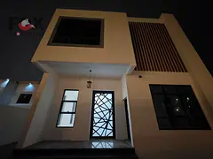 For annual rent, a distinctive villa in the Al Zahia area, excellent location close to Mohammed bin