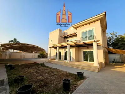 Like new neat and clean 5 bedroom villa 2 big hall central ac wardrobes balcony parking garden 190k