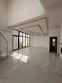 Villa for rent, first occupancy in Al-Haliyo, consisting of 5 master bedrooms with a maid's room