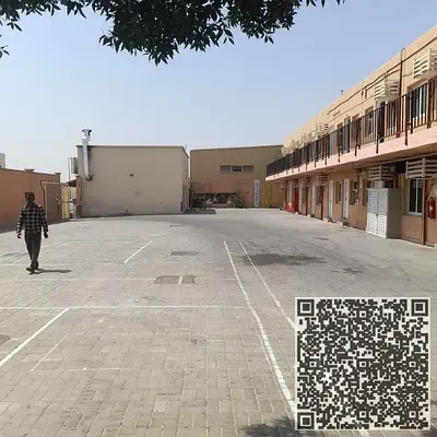 Labour Camp for Rent in Sajja Industrial Area Sharjah | 26 Rooms (8 Person Capacity) + 2 Studios | 26 Bathrooms | 2 Large Kitchens | All Utilities Inc