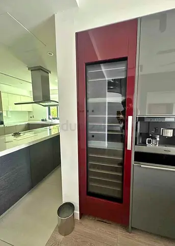 Miele built in large wine fridge