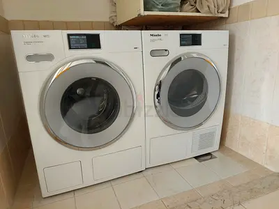 Miele W1T1 WMV 960 WPS 9 kg Washer / Miele TMV 840 WP 9 kg Tumble Dryer