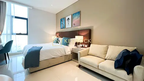 KeyRock | Seven Palm Studio | Private Beach Access | Pool, Gym & Parking | Bills Included