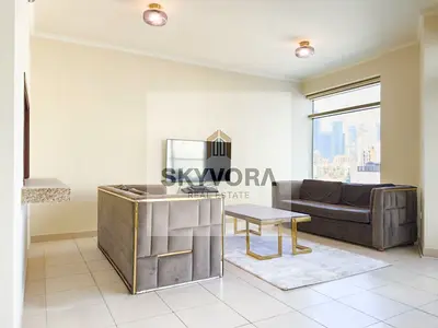 Spacious 2BHK with Balcony | Burj Views | Prime Downtown Location